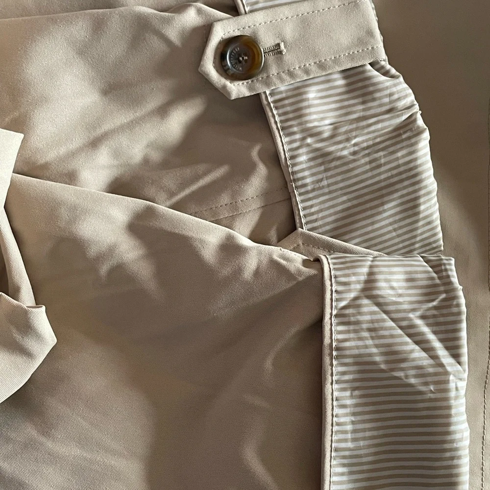 Weatherproof Women's Light Beige Trench Coat with Belt - Picture 7 of 7